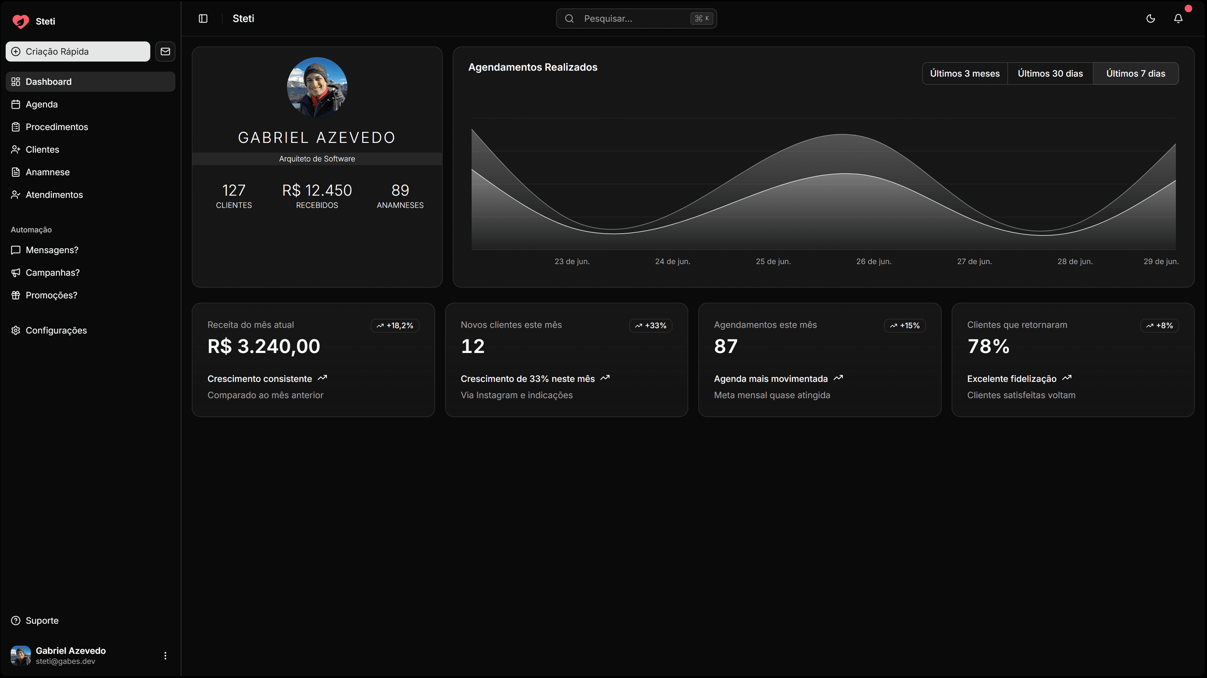 app screen